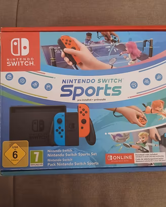 Nintendo switch sport completa + 6 giochi