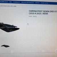 Carena posteriore codone Derbi Aprilia 50 motard