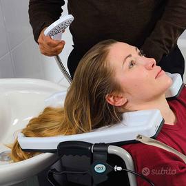 Vassoio lavatesta capelli portatile