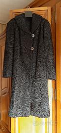 Pelliccia lunga donna persiano nero taglia 42-44