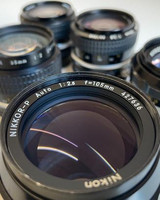 Set Ottiche Vintage Nikon