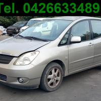 Ricambi usat TOYOTA COROLLA VERSO 1.6 BENZ- 3ZZ FE