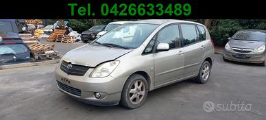Ricambi usat TOYOTA COROLLA VERSO 1.6 BENZ- 3ZZ FE