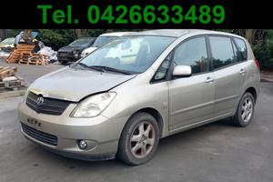 Ricambi usat TOYOTA COROLLA VERSO 1.6 BENZ- 3ZZ FE
