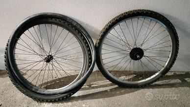 cerchi+ copertoni MTB 26