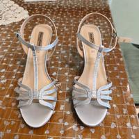 Sandali eleganti argento
