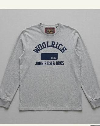 Maglia Woolrich John Rich & Bros XL Grigia Uomo