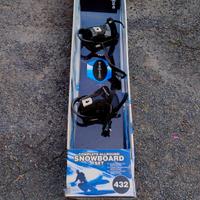 Snowboard con attacchi