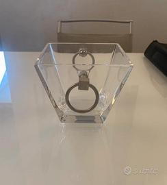 Secchiello ghiaccio in cristallo serie Dallas