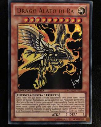 Yugioh drago alato di ra ygmu it002 ultra li