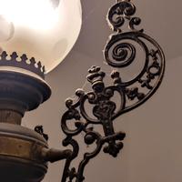 lampadario in ferro battuto 