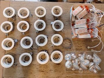 Lotto faretti da incasso – 16 pezzi