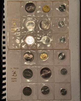 Lotto 2 divisionali italia 1970