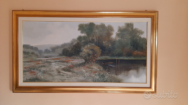 Quadro olio su tela Raffaele Fiore