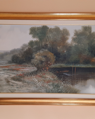 Quadro olio su tela Raffaele Fiore