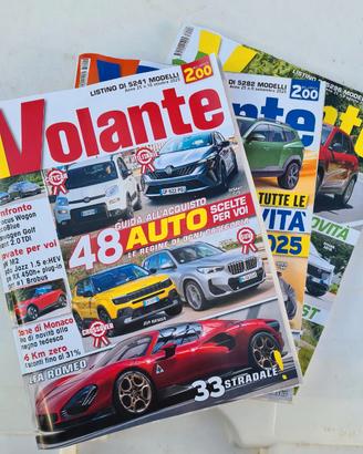 12 riviste Al Volante annualità dal 2016 in poi