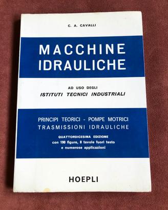 Macchine idrauliche - C. A. Cavalli - 1968
