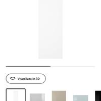 2 Ante Ikea Selsviken bianco lucido
