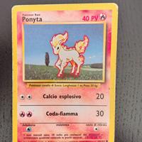 ponyta anni 90 carte pokemon