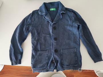 cardigan cotone bambino Benetton taglia 100 cm