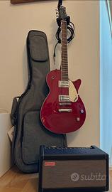 Gretsch G5421 jet club fire + ampli spark 40 + cus