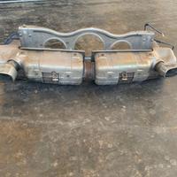 Marmitta completa di 2 catalizzatori Porsche 997