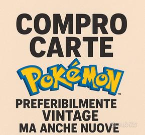 📣 CARTE POKÉMON – VINTAGE & NUOVE! 🔥