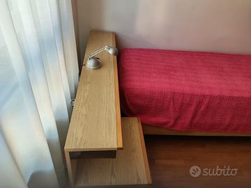 stanza da letto con 2 letti singoli 