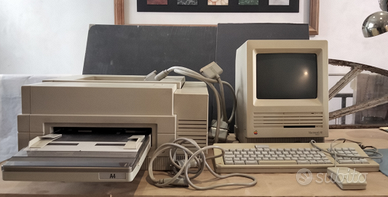 Apple Macintosh SE con Laser Writer II