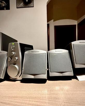 Matsuyama altoparlanti con subwoofer e satelliti,