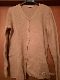 Cardigan Lana Stefanel senape