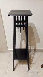 Colonna porta piante in legno