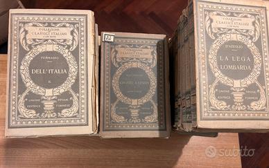 50 Volumi Collezione classici Italiani con note.
