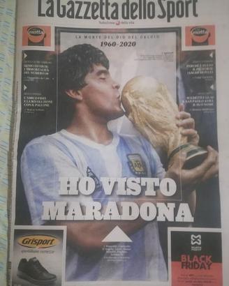 La Gazzetta dello Sport: Diego Armando Maradona