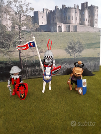 Set Playmobil Knights 3 cavalieri