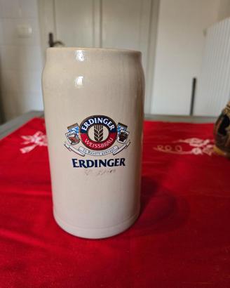 Boccale birra Erdinger Weißbräu originale