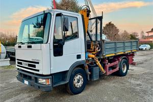 IVECO EUROCARGO 100E18K RIBALTABILE + GRU