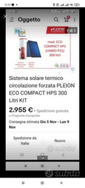 Sistema solare termico PLEION