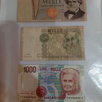 Quadro le 3 "mille lire"