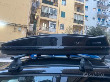 Portapacchi Nordrive box 430 con staffe