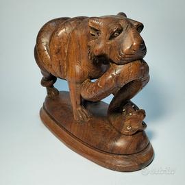 Statua in legno di Coromandel