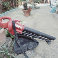 Aspiratore soffiatore da giardino 