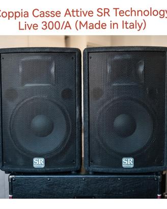 Casse Attive SR Technology Live 300 Made In Italy 