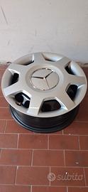 Cerchi in ferro con borchie Mercedes Classe A W169