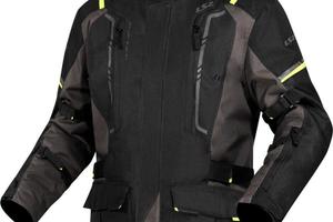 Giubbotto Moto Uomo LS2 NARVIK Grigio Nero Giallo 