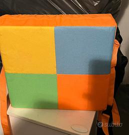 Rialzo oer sedia, cuscino imbottito per bambini