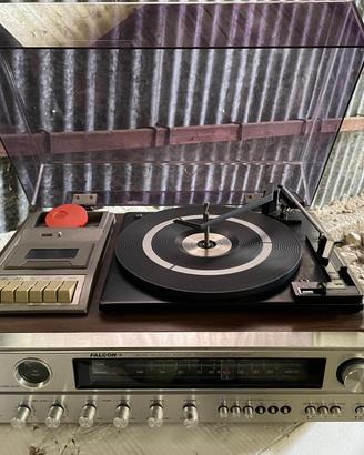 Sintoamplificatore Falcon F-500 da restaurare