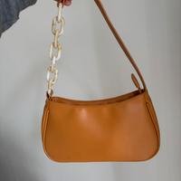 borsa a tracolla beige cammello Kate Mee