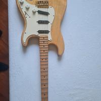 Fender stratocaster scalopped
