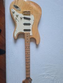 Fender stratocaster scalopped